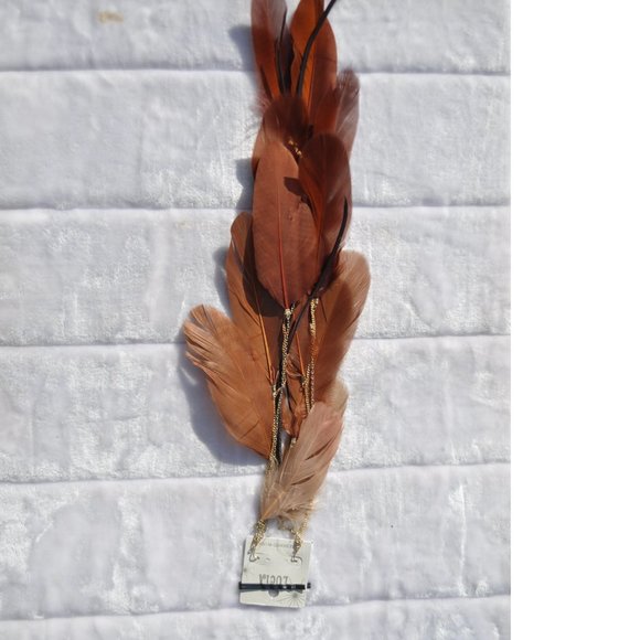 feather earring Lightweight Fancy Bohemian style. LOT OFF 4 PAIRS - Picture 7 of 7